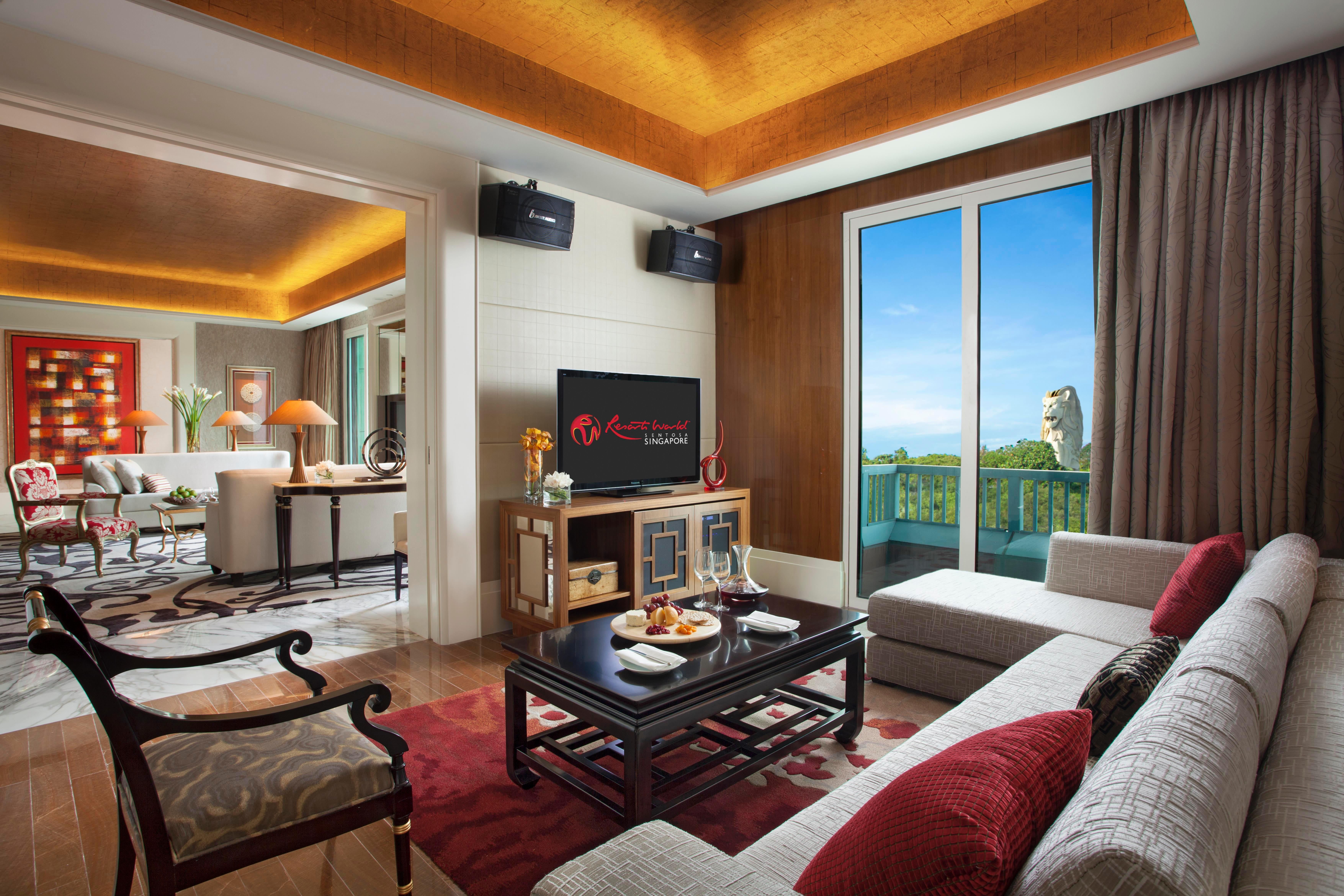 Resorts World Sentosa - Hotel Michael سنغافورة المظهر الخارجي الصورة