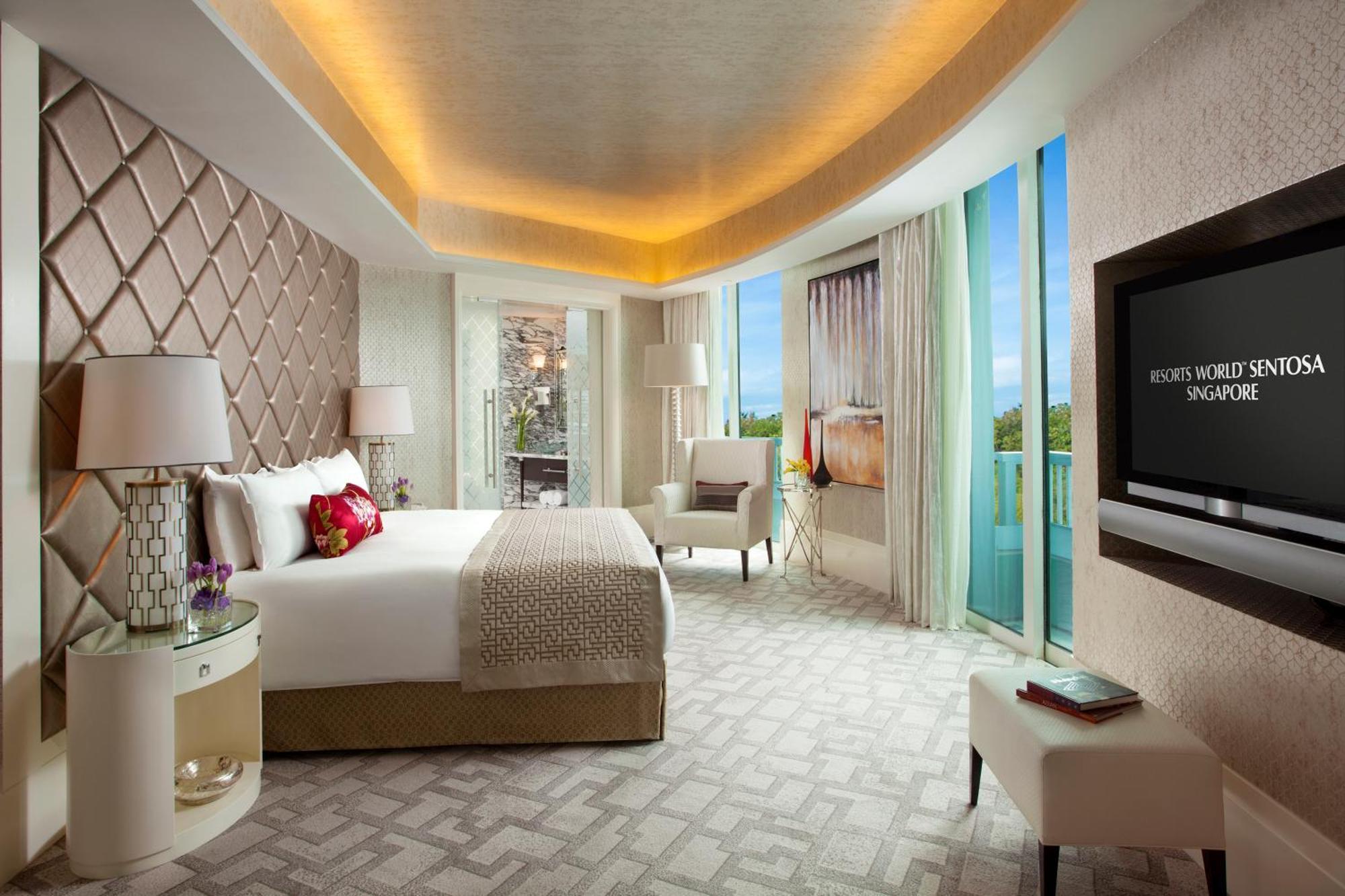 Resorts World Sentosa - Hotel Michael سنغافورة المظهر الخارجي الصورة