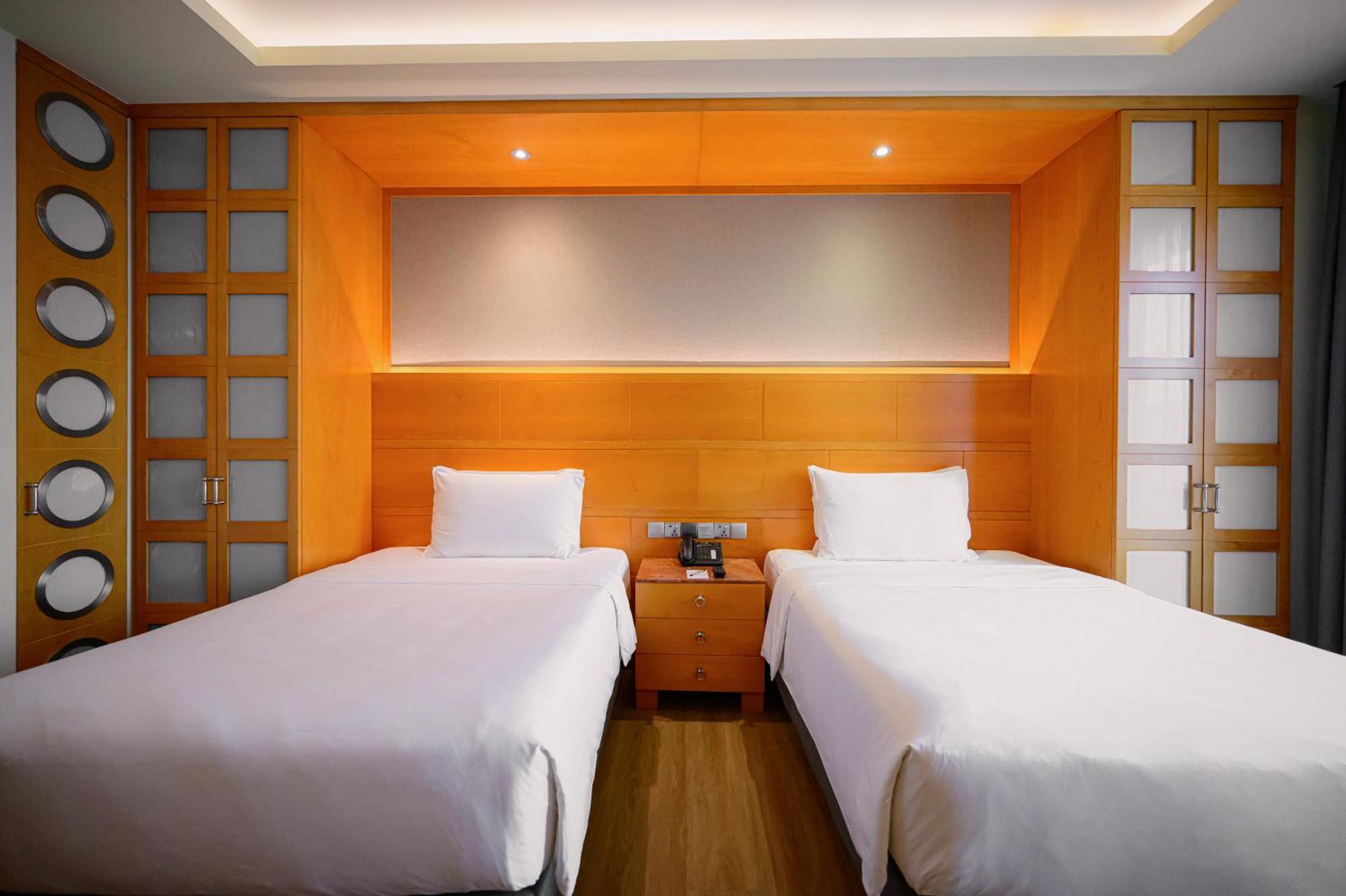 Resorts World Sentosa - Hotel Michael سنغافورة المظهر الخارجي الصورة